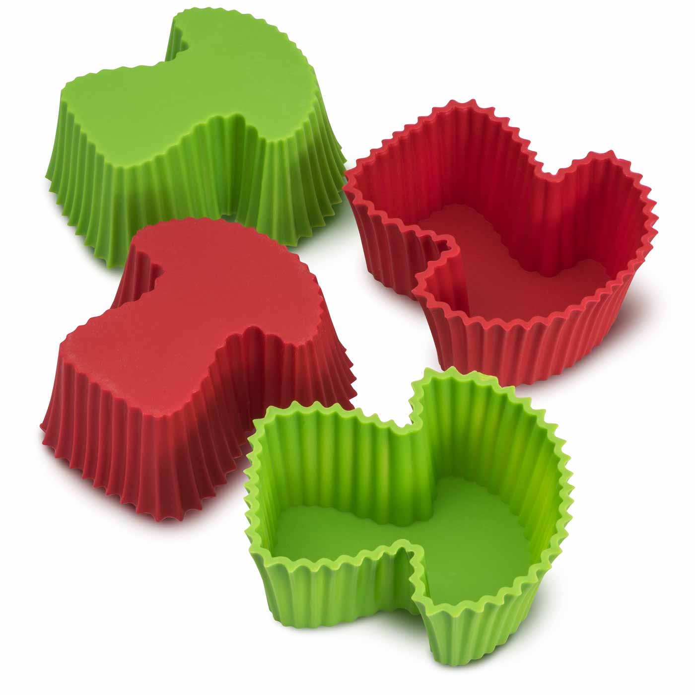 Children's silicone cupcake moulds