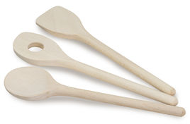 12409-4 Holzloeffel-Set 16cm